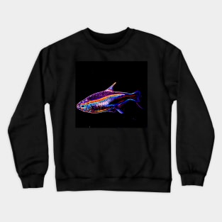 Neon Fish Crewneck Sweatshirt